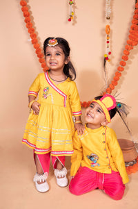 Oh So Ethnic Kurti And Dhoti Set
