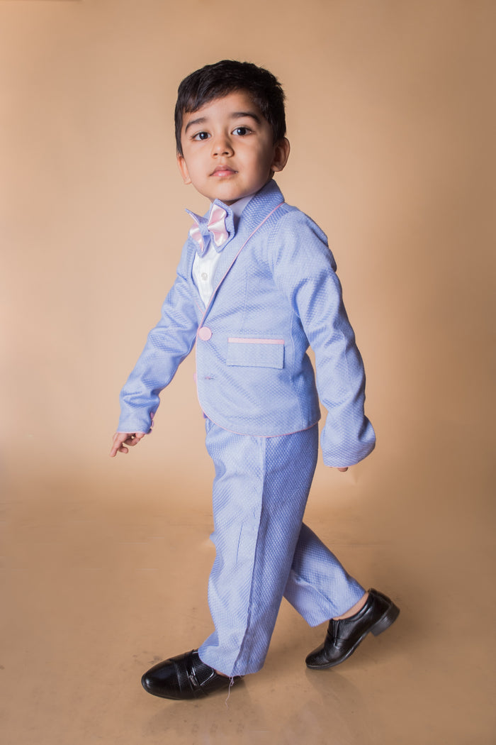 Prince Charming Lilac Jacquard Three Piece Set