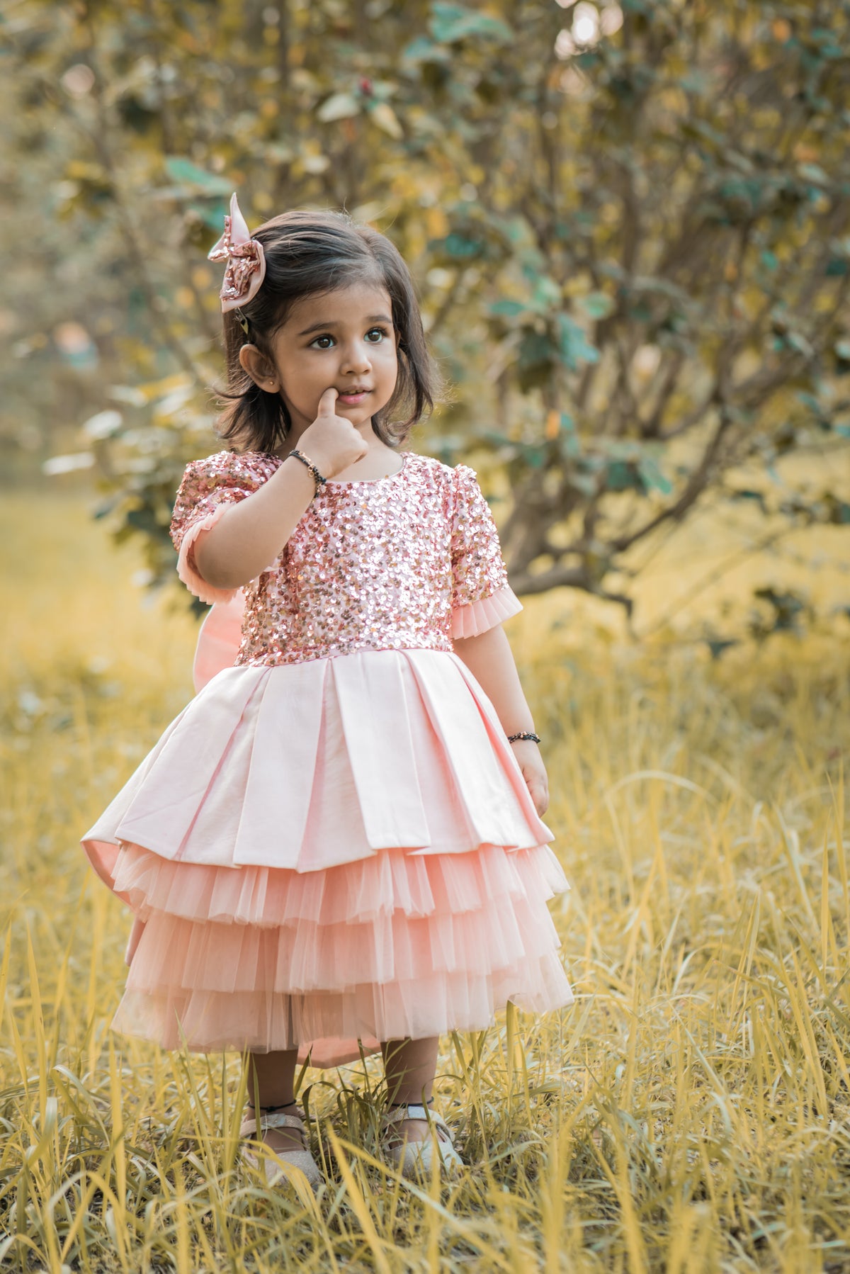 Let Me Sparkle Rose Gold Sequin Dress