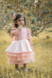 Let Me Sparkle Rose Gold Sequin Dress