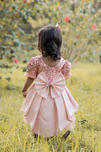 Let Me Sparkle Rose Gold Sequin Dress