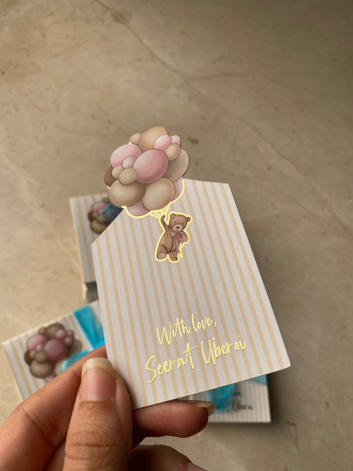 Teddy Balloon Set (Pink)