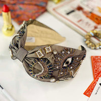 Tinsel Embroidered Headband