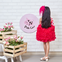 Red Ruffled Dress