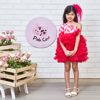 Red Ruffled Dress