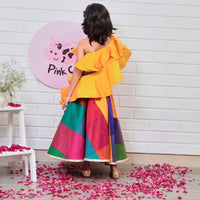 Multicolored Ghaghra Choli
