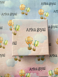 Up Up Dino Wrapping Paper