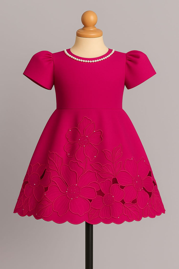 Blooming Petal Party Dress