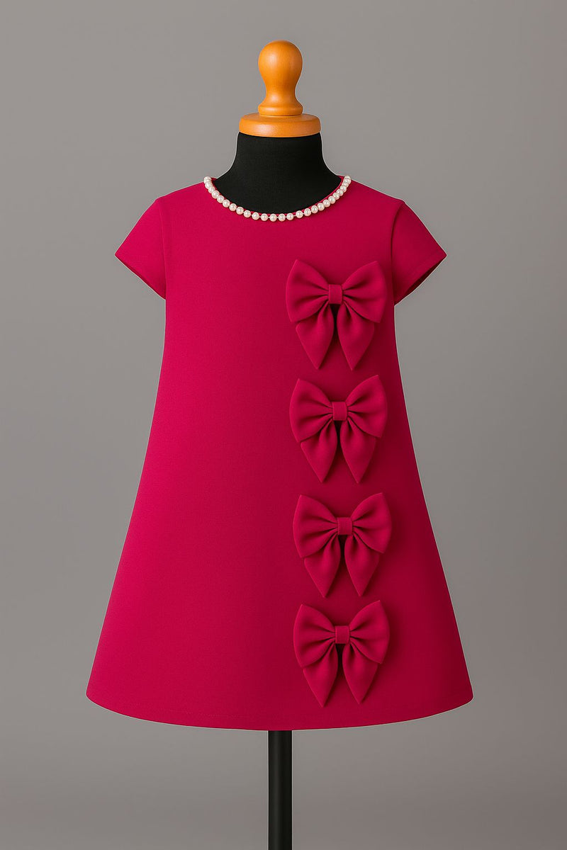 Ruby Bow Princess Dress
