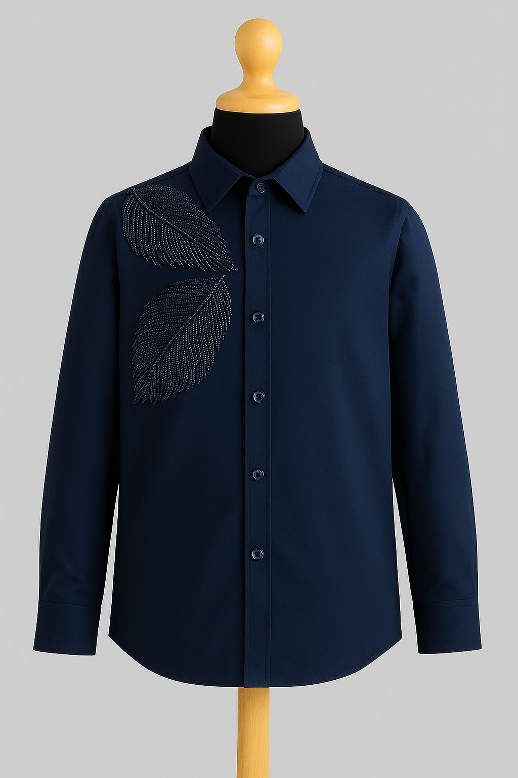 Midnight Leaf Shirt