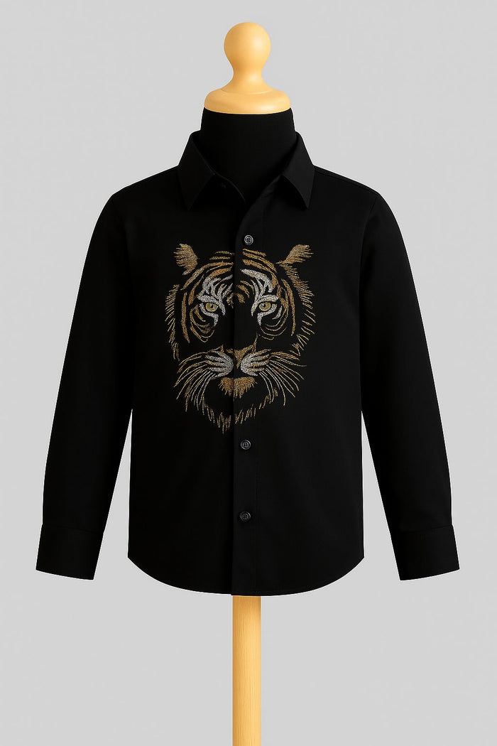 Tiger Black Shirt