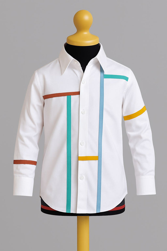 White Polychromatic Shirt