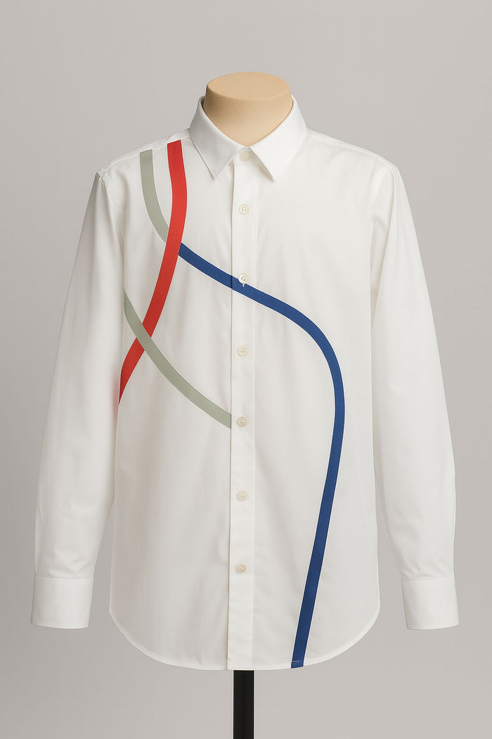 White Polychromatic Shirt