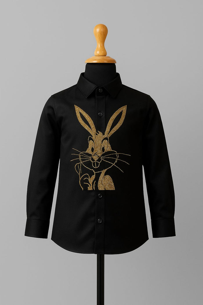 Bugs Bunny Hand Embroidery Shirt