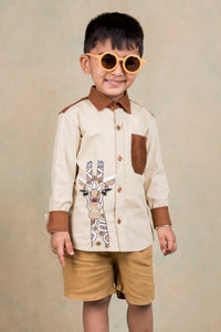 Graceful Gain Giraffe Shirt