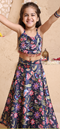 Gulnaar Print Lehenga Set