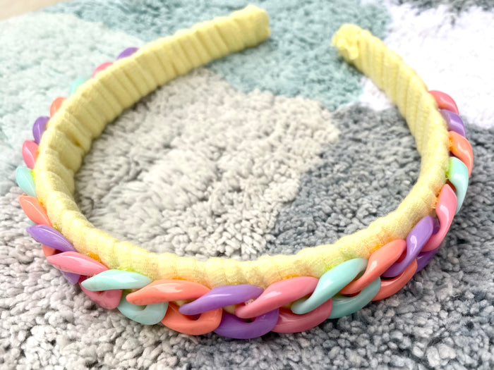 T Shirt Yarn Chain Hairband