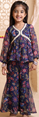 Gulnaar Print Peplum & Gharara Set