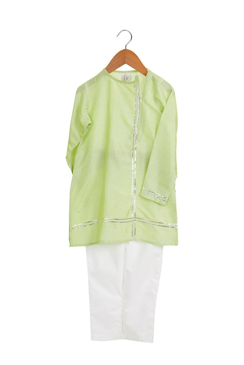 Zip Gota Kurta